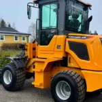 Kompakt Euroloader L20 hjullastare på arbetsplats