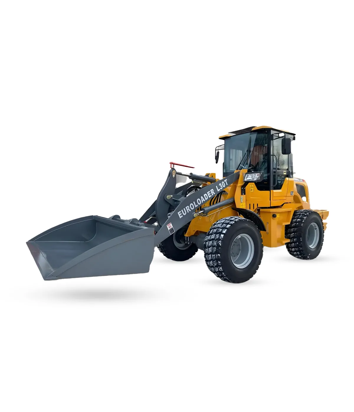 Gul Euroloader L30T hjullastare 4.3 ton med skopa