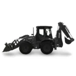 Svart Ravell HX45 traktorgrävare 10.8 ton