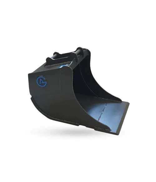 Svart tandlös GA grävskopa S30/180 450mm i slitstarkt 450 HBW-stål