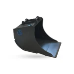 Svart tandlös GA grävskopa S40 500mm i 500 HBW-stål